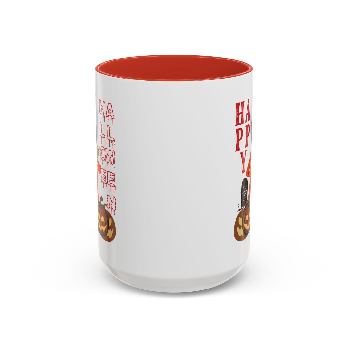 Accent Coffee Mug - Holloween design by super kiddo