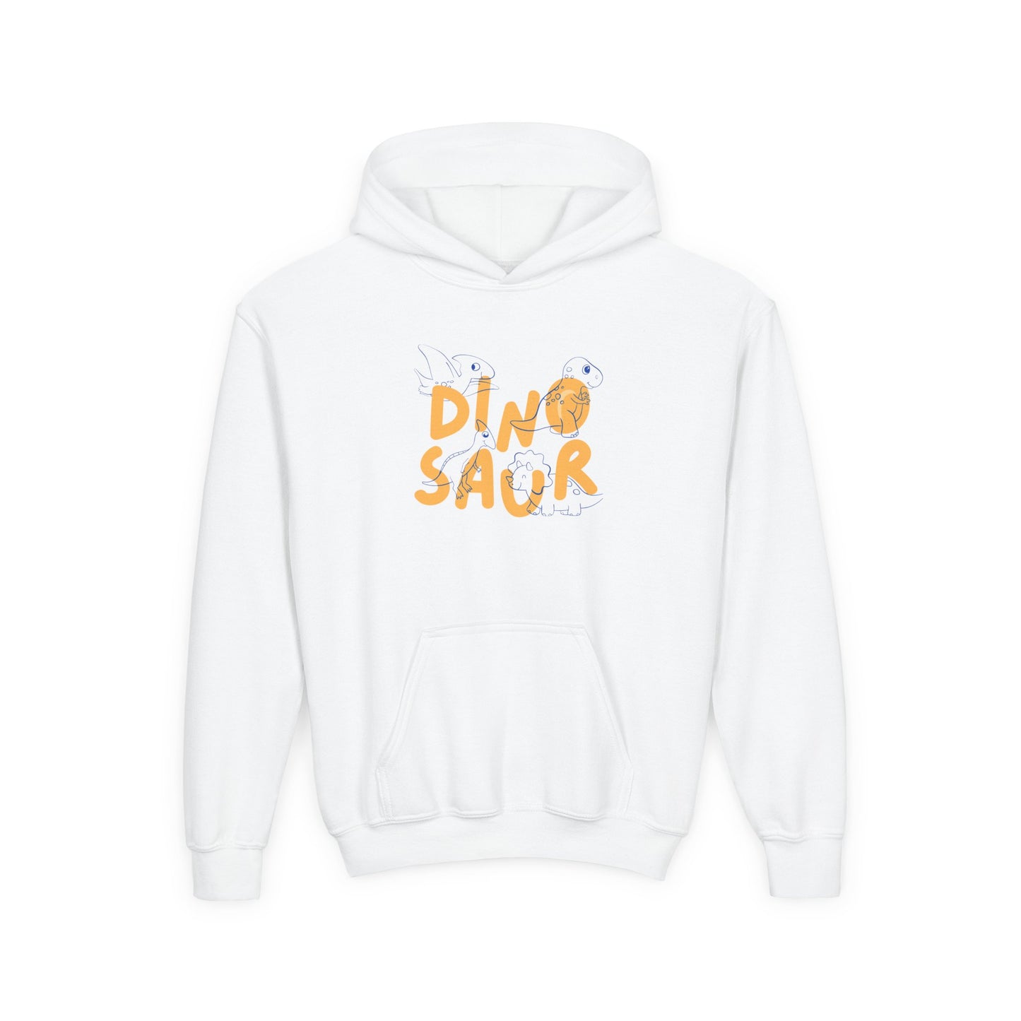 Youth Heavy Blend Hooded Sweatshirt - Dino-saur