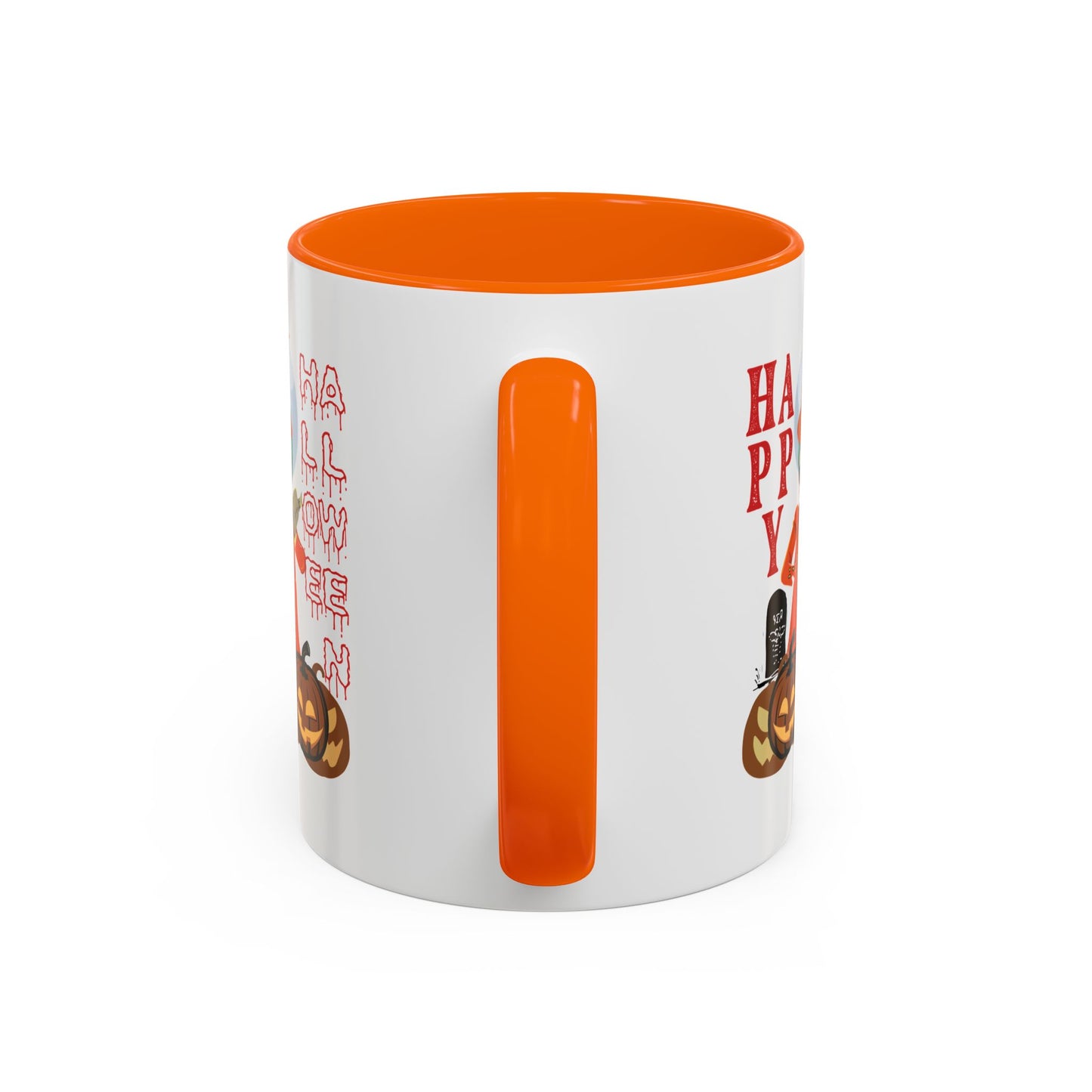 Accent Coffee Mug - Holloween design by super kiddo