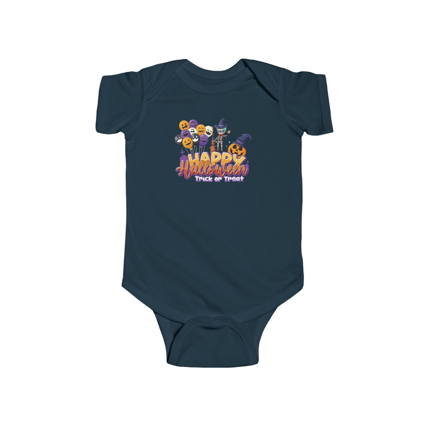 Infant Bodysuit - Happy halloween trick or treat
