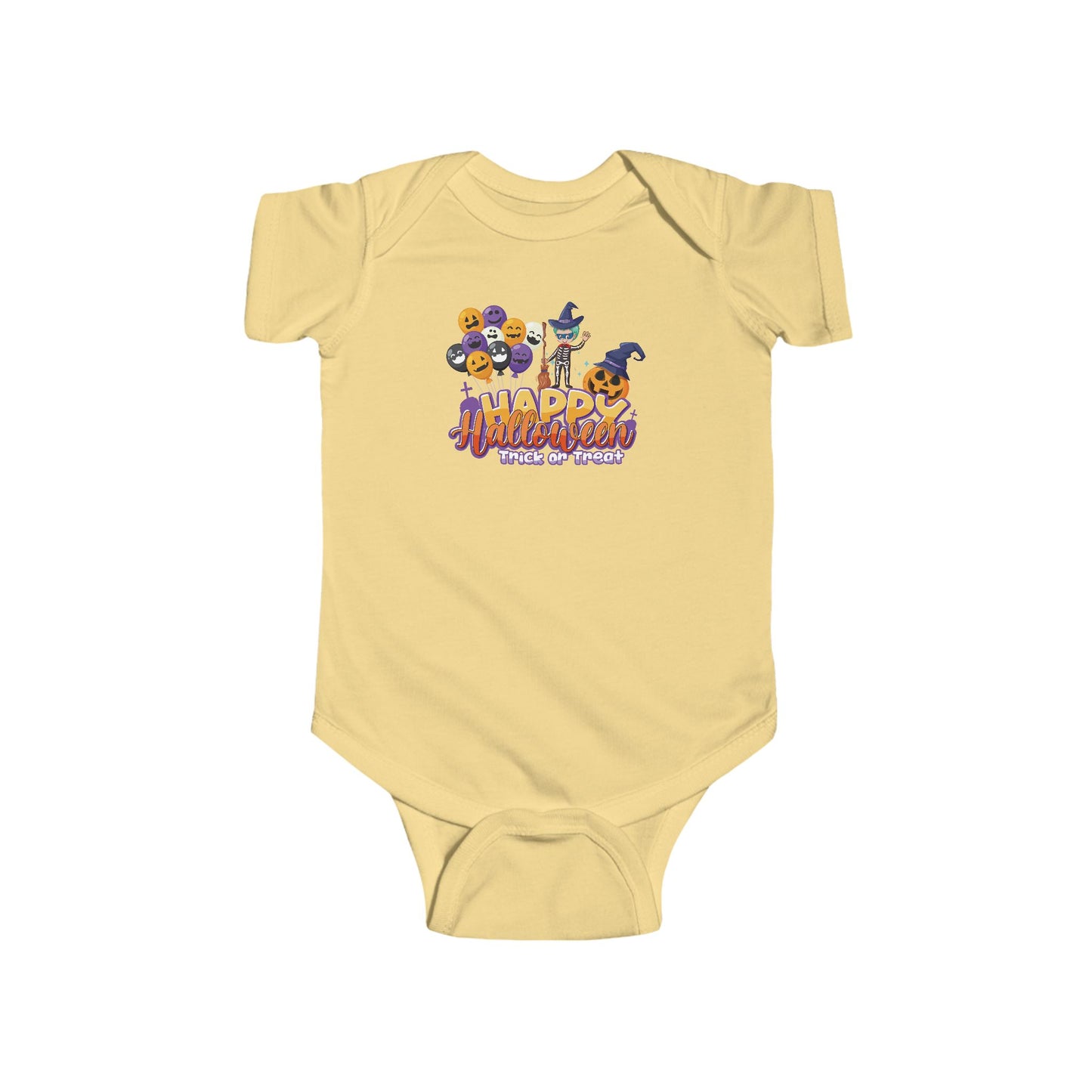 Infant Bodysuit - Happy halloween trick or treat