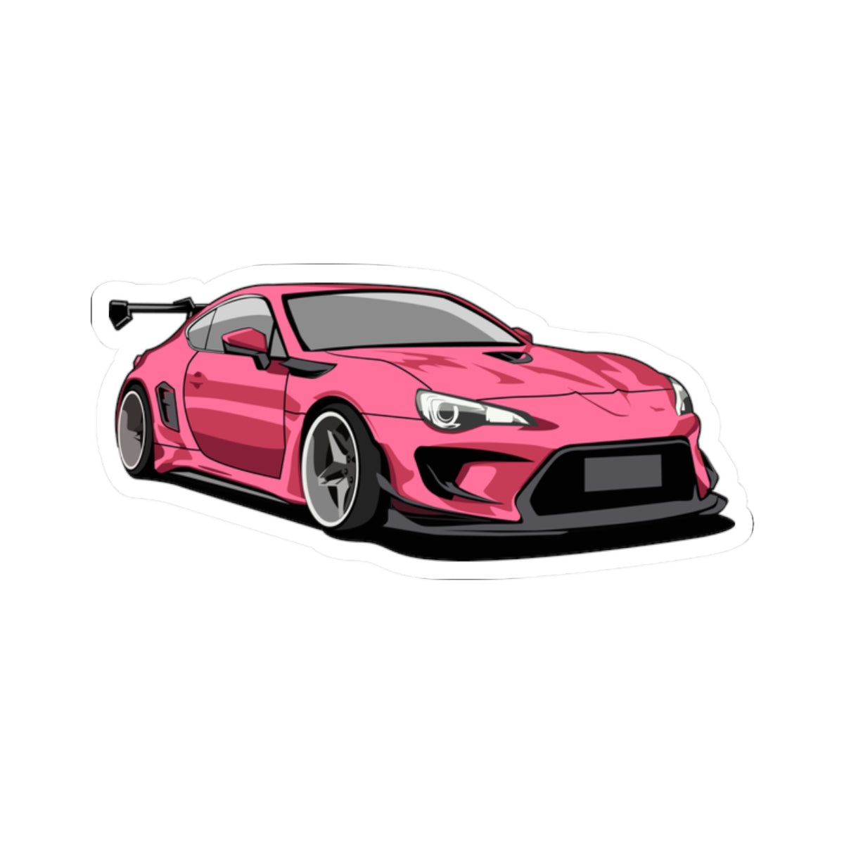 Kiss-Cut Vinyl Decals - Toyota 86