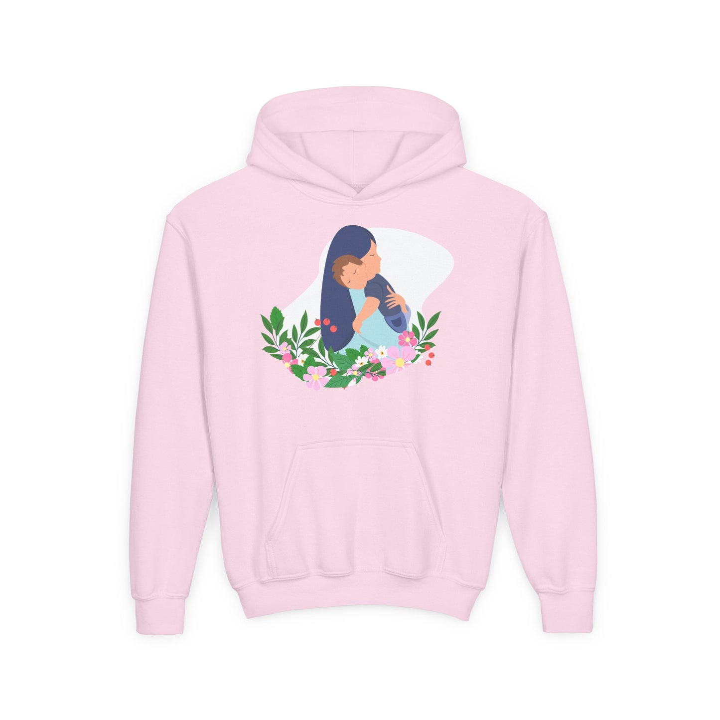 Youth Heavy Blend Hooded Sweatshirt - Mothers love