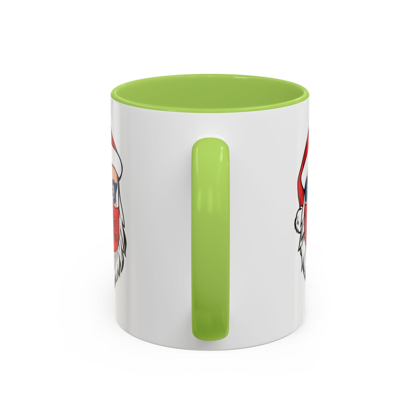 Accent Coffee Mug - Santa Super kiddo