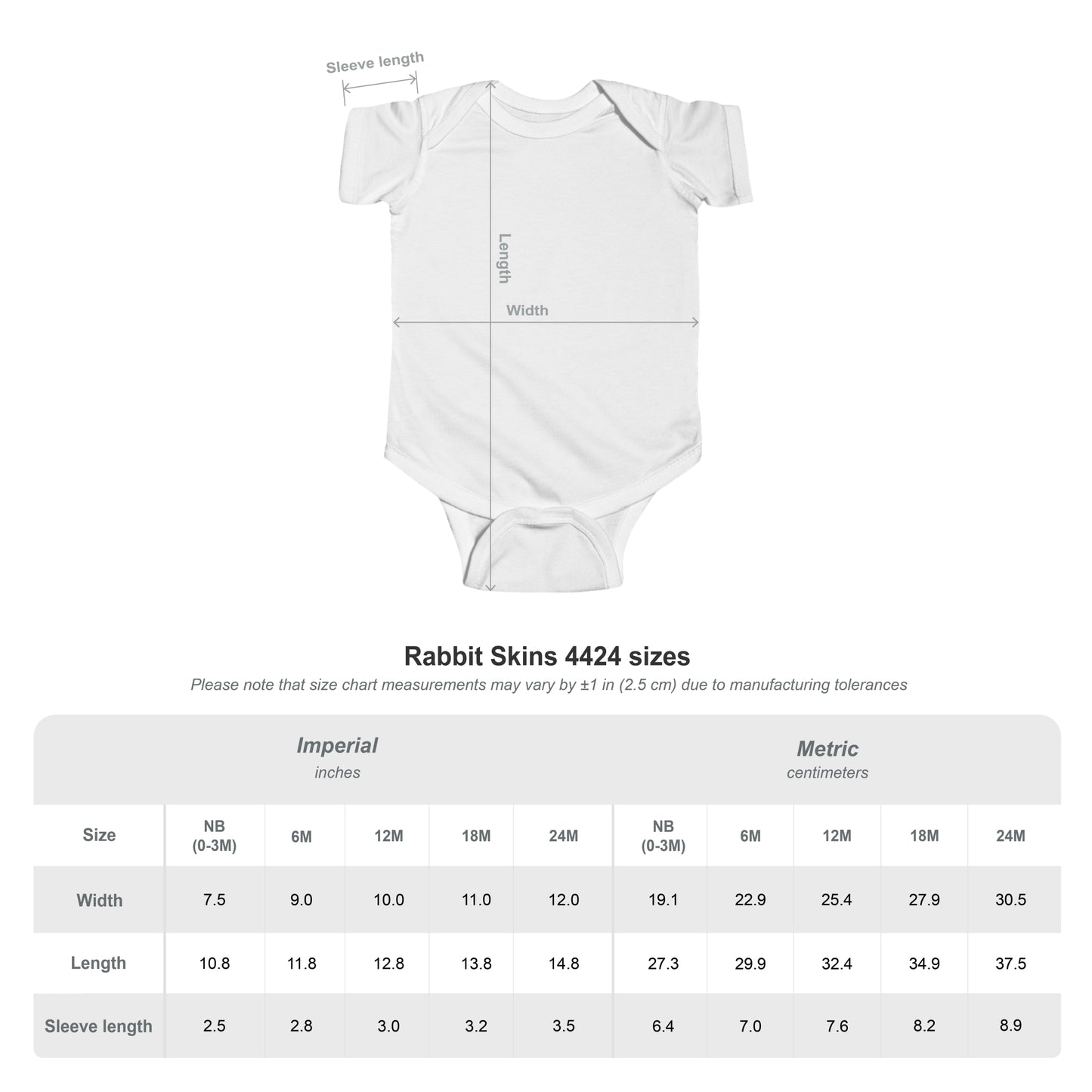 Infant Fine Jersey Bodysuit - Sleeping Bear