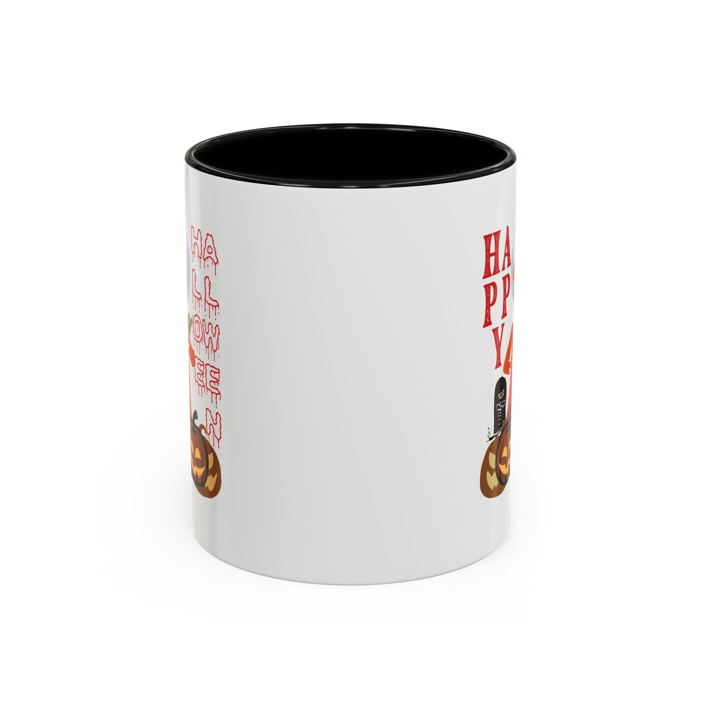 Accent Coffee Mug - Holloween design by super kiddo