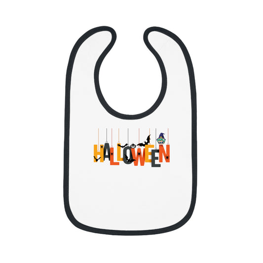 Baby Bib - Holloween hanging letters
