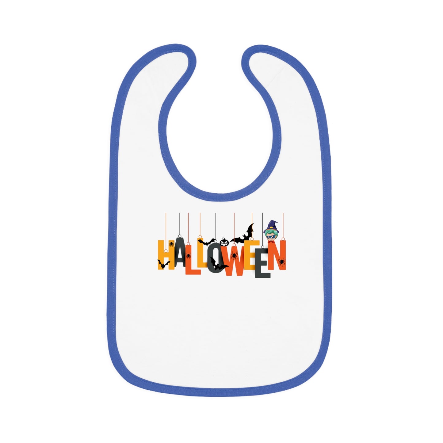 Baby Bib - Holloween hanging letters