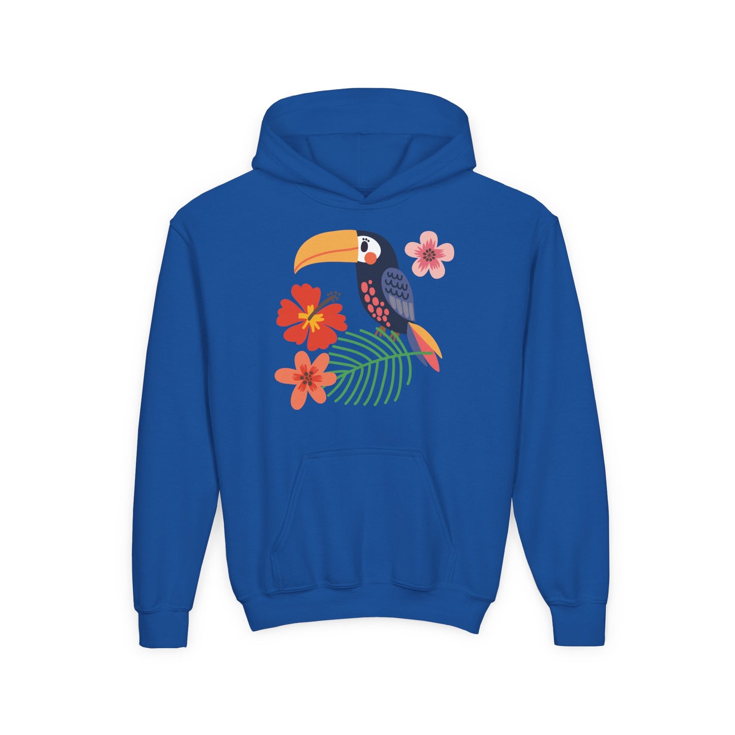 Youth Heavy Blend Hooded Sweatshirt - Toucan bird