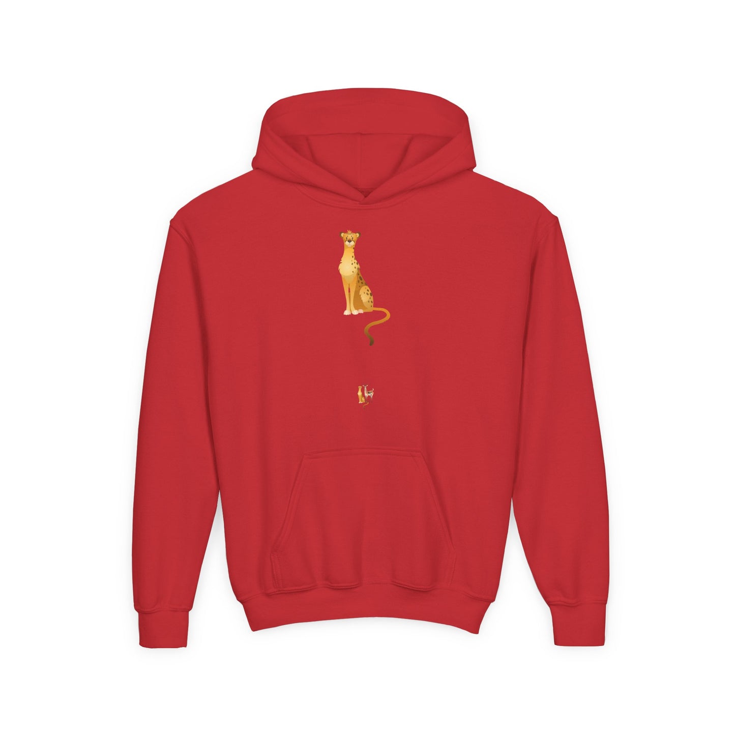 Youth Heavy Blend Hooded Sweatshirt - Tiger