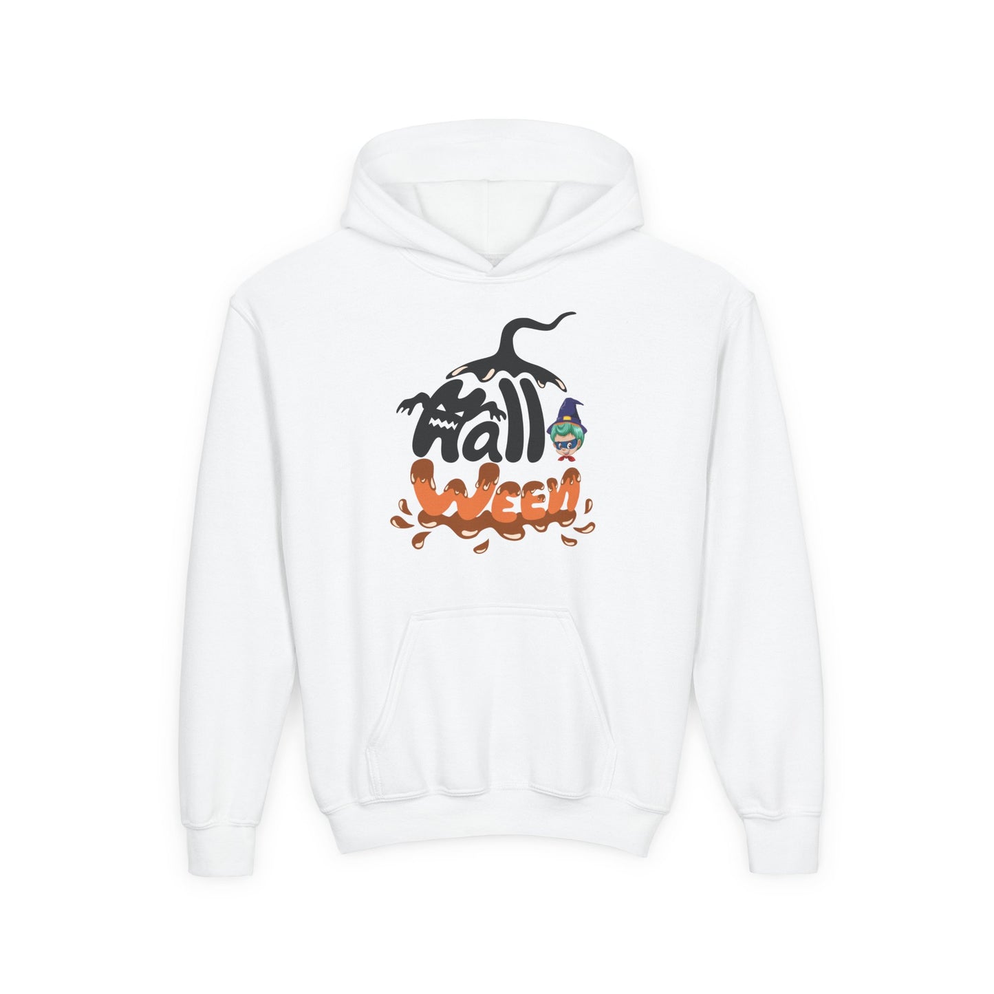 Youth Heavy Blend Hooded Sweatshirt - Holloween