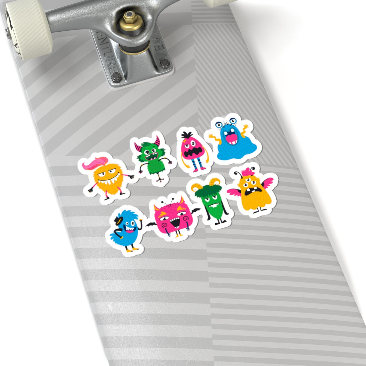 Kiss-Cut Vinyl Decals - Set of monsters