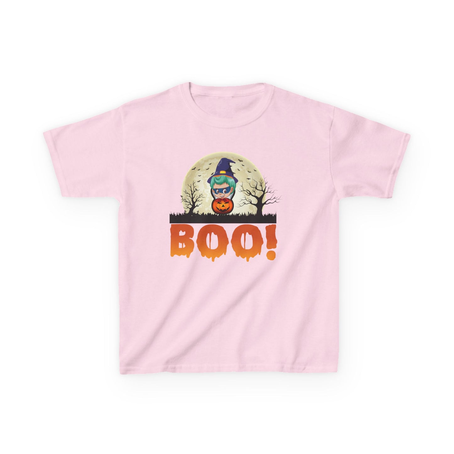 Kids Heavy Cotton™ Tee - Boo