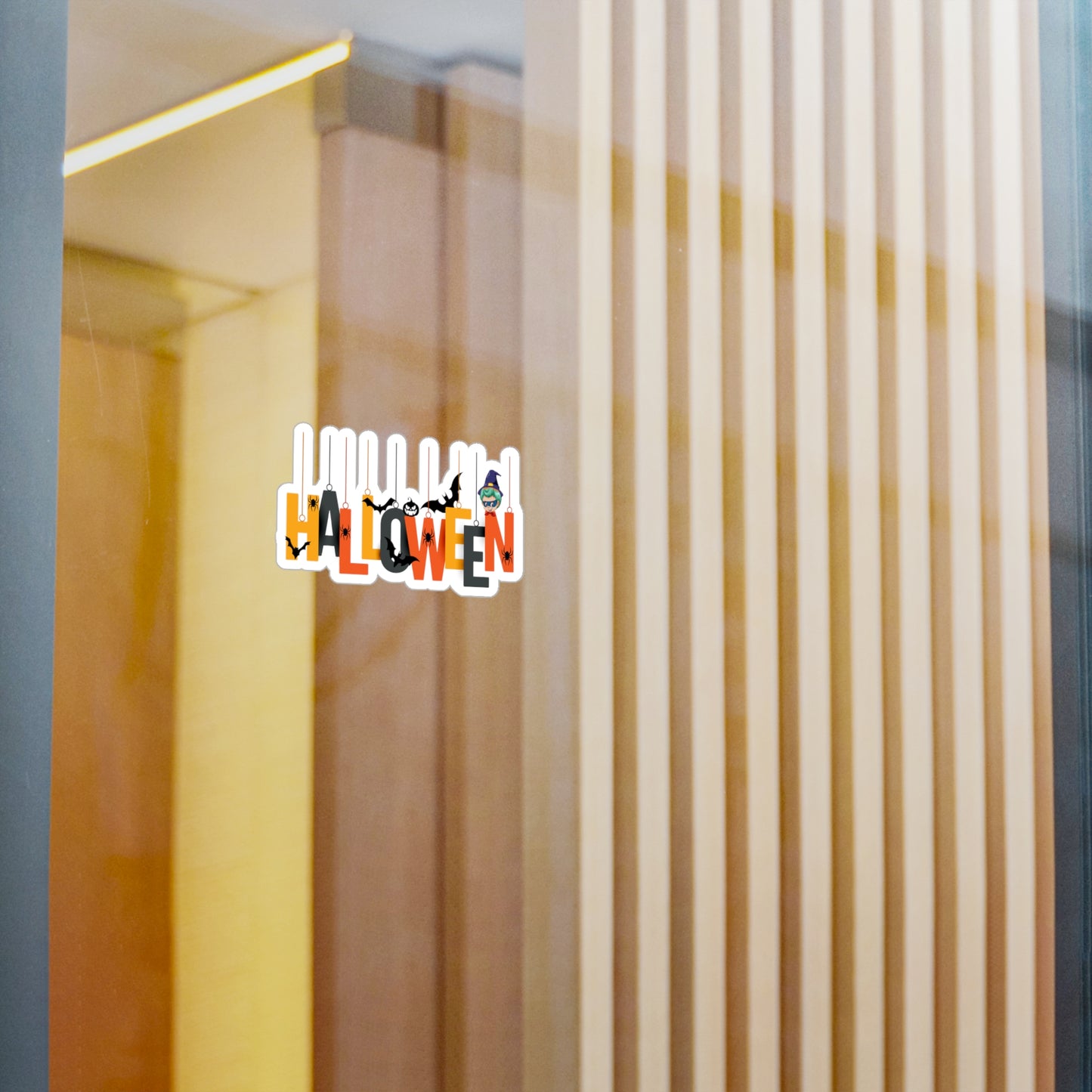 Halloween Kiss-Cut Vinyl Decals – Holloween hanging letters