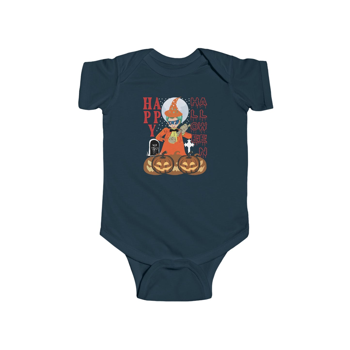 Infant Bodysuit - Holloween design by super kiddo