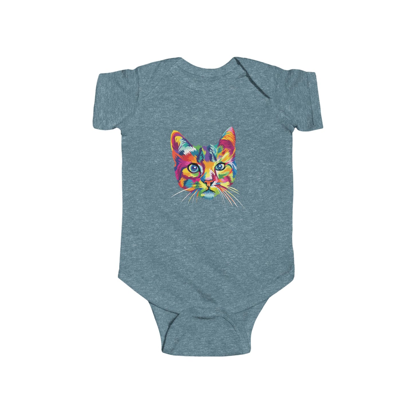 Infant Fine Jersey Bodysuit - cat
