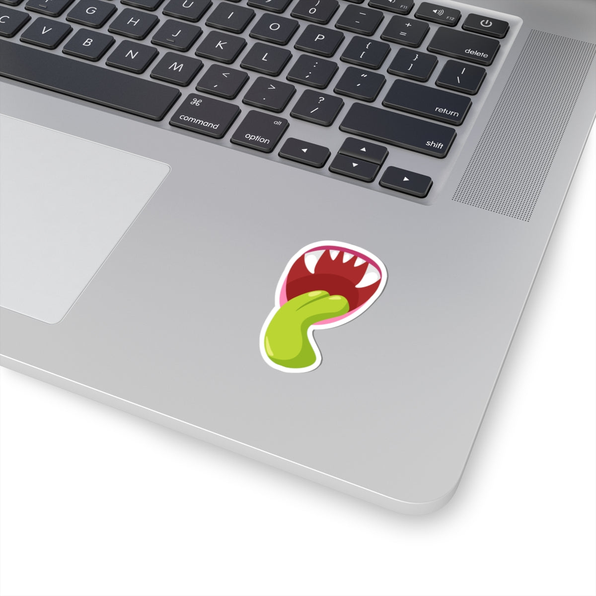 Kiss-Cut Vinyl Decals - Monster showing tounge