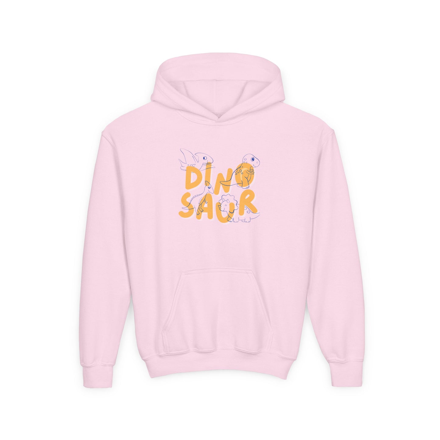 Youth Heavy Blend Hooded Sweatshirt - Dino-saur