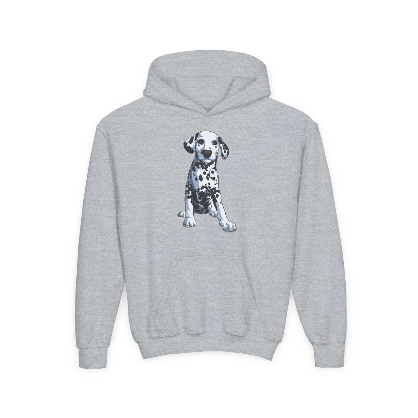 Youth Heavy Blend Hooded Sweatshirt - Dalmatian