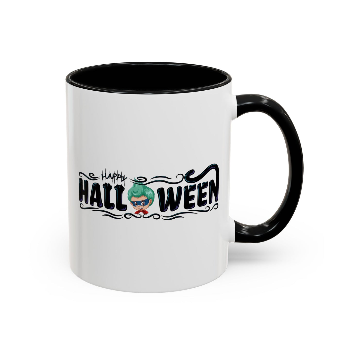 Accent Coffee Mug - Happy halloween by super kiddo