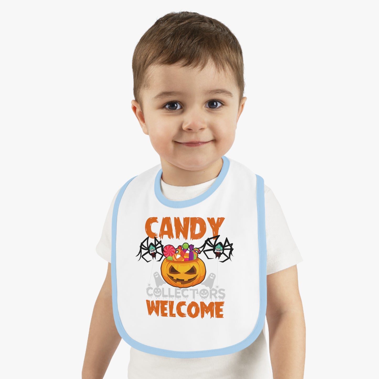 Baby Bib - Candy collectors by super kiddo