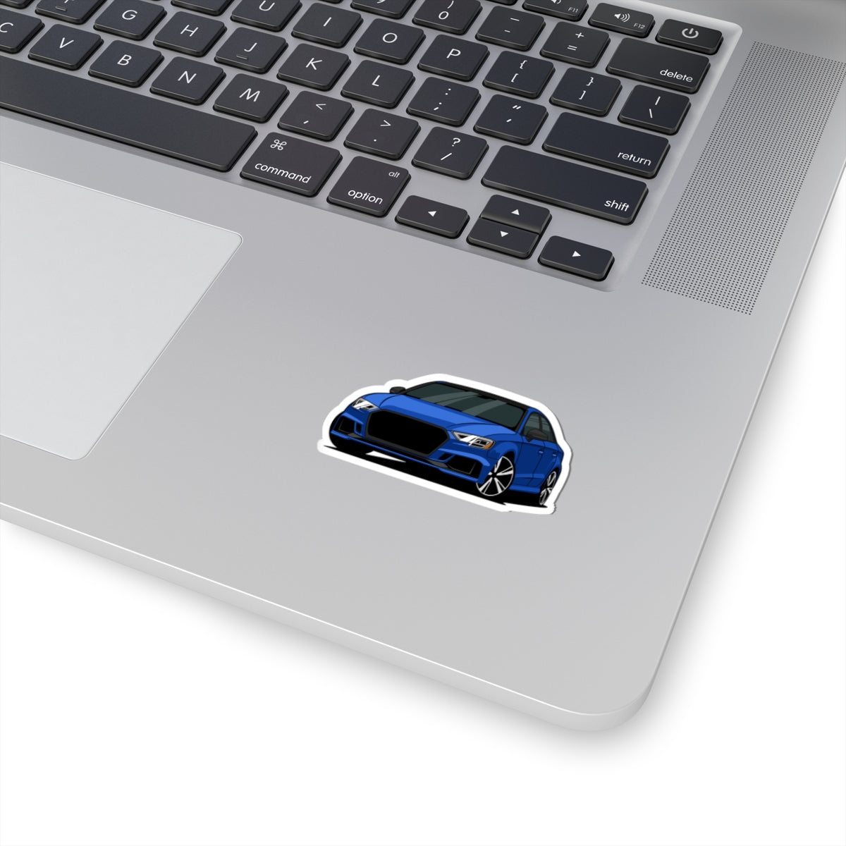 Kiss-Cut Vinyl Decals - Race car