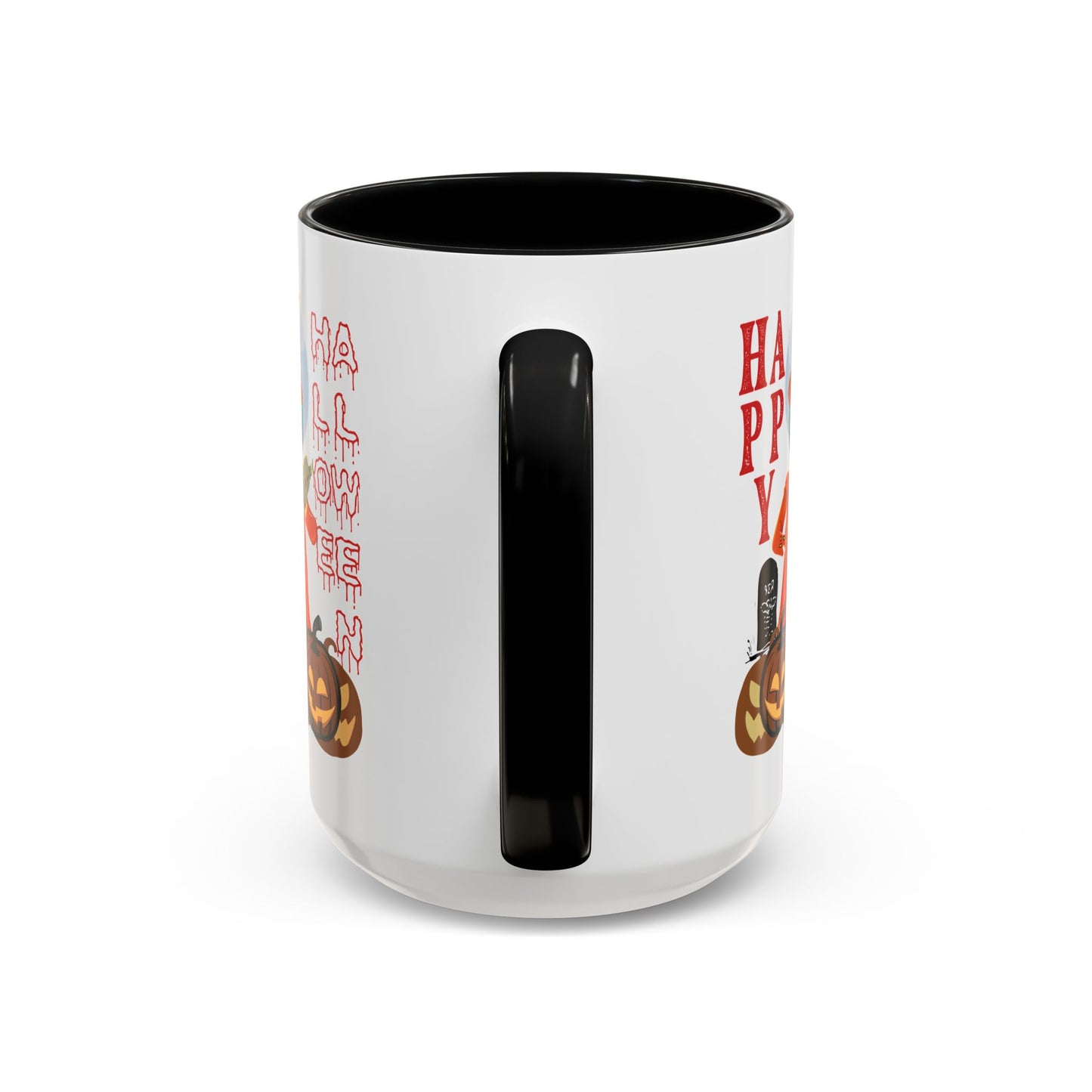 Accent Coffee Mug - Holloween design by super kiddo