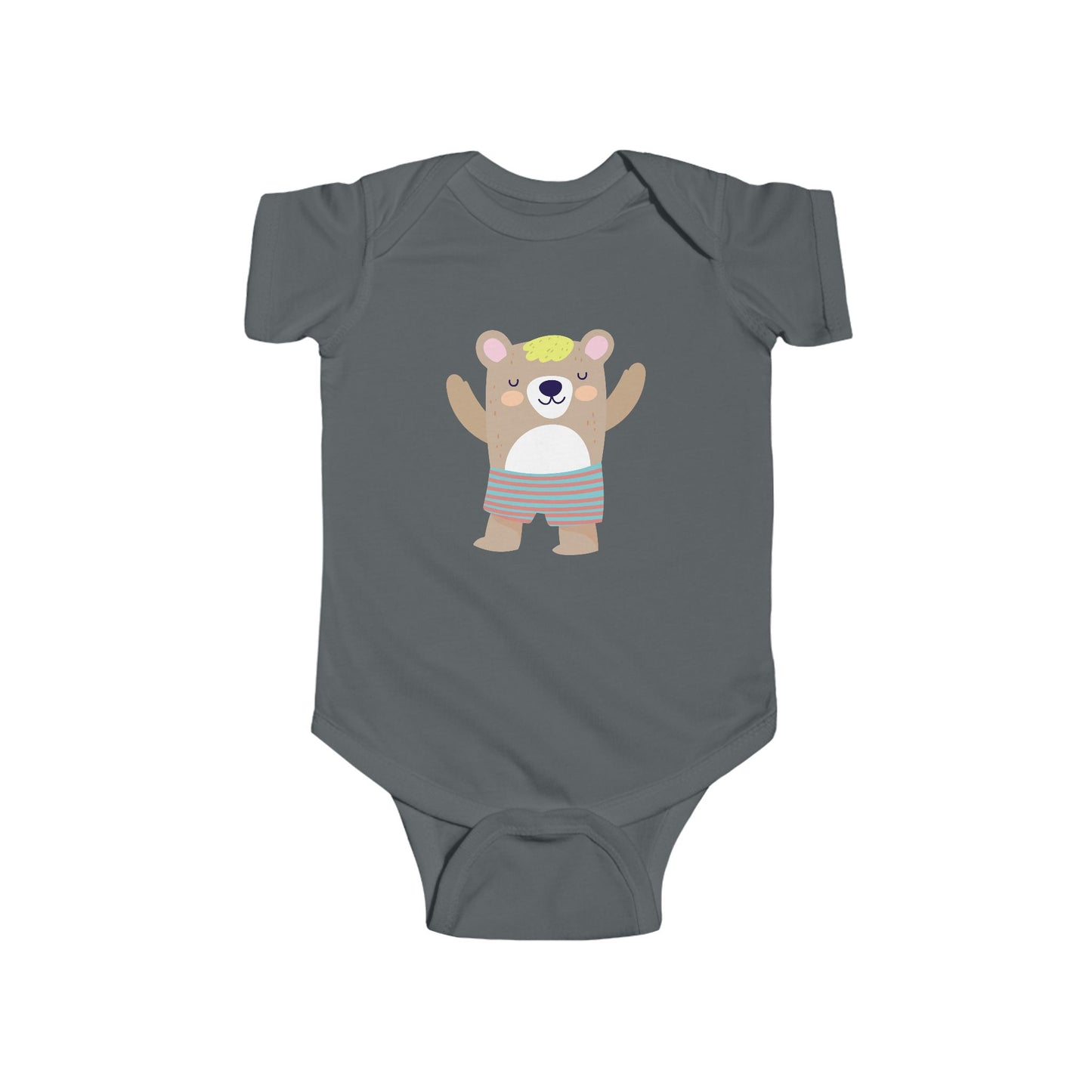 Infant Fine Jersey Bodysuit - Sleeping Bear