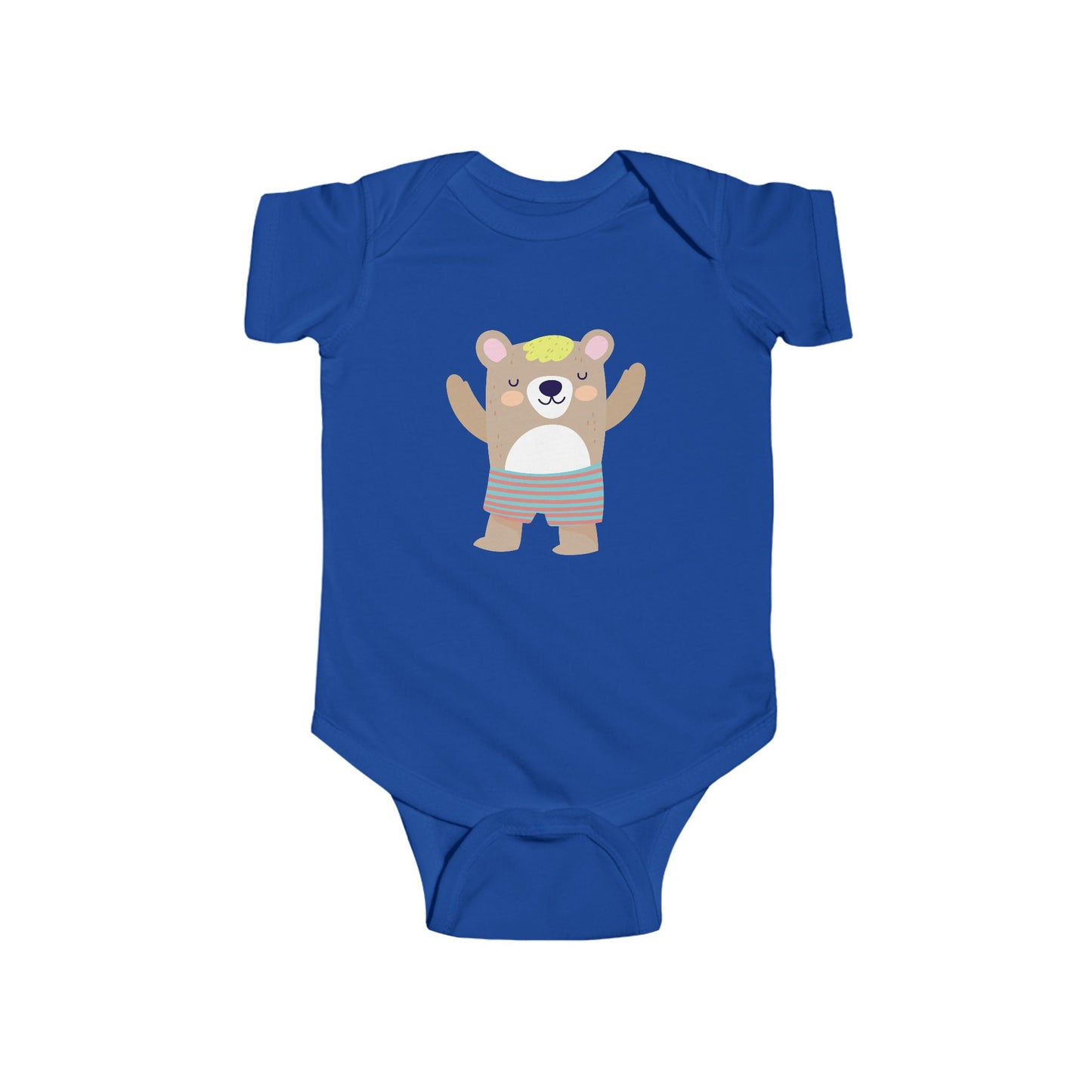 Infant Fine Jersey Bodysuit - Sleeping Bear