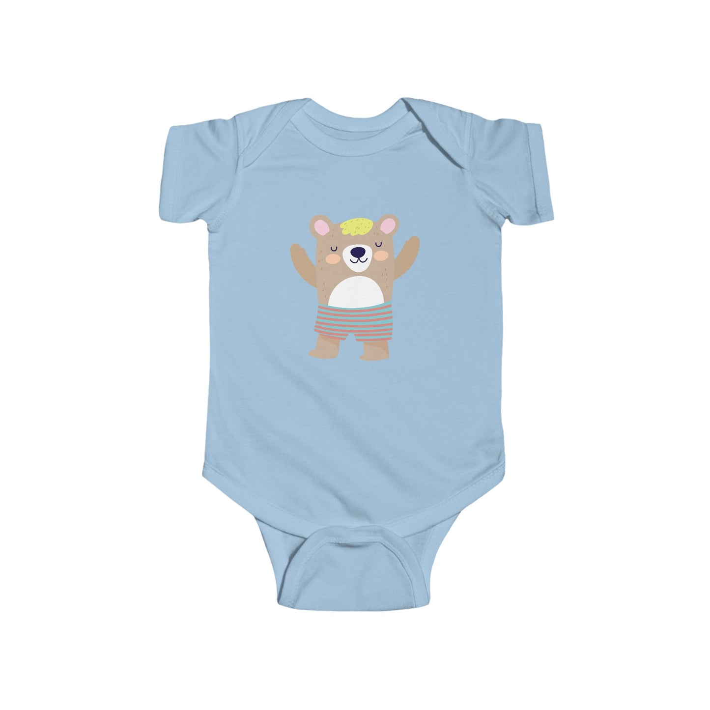 Infant Fine Jersey Bodysuit - Sleeping Bear