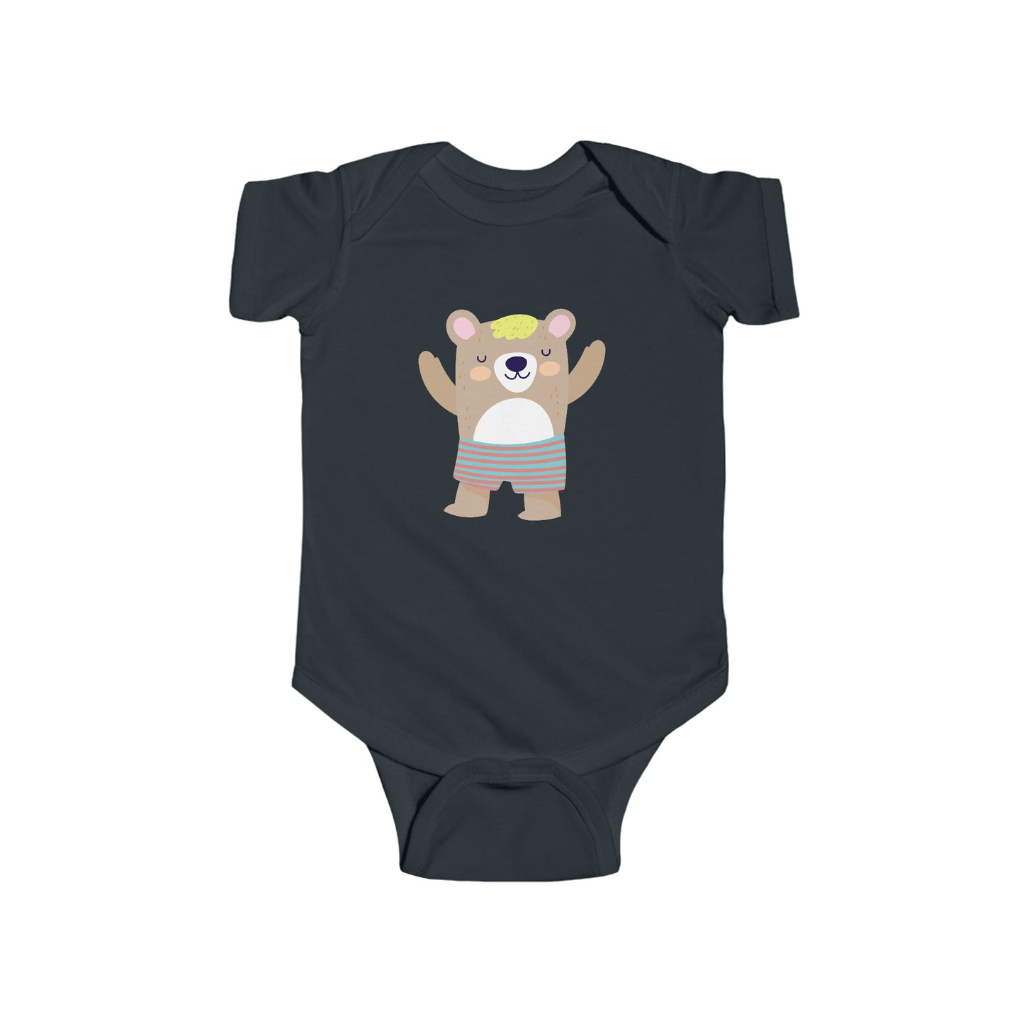 Infant Fine Jersey Bodysuit - Sleeping Bear