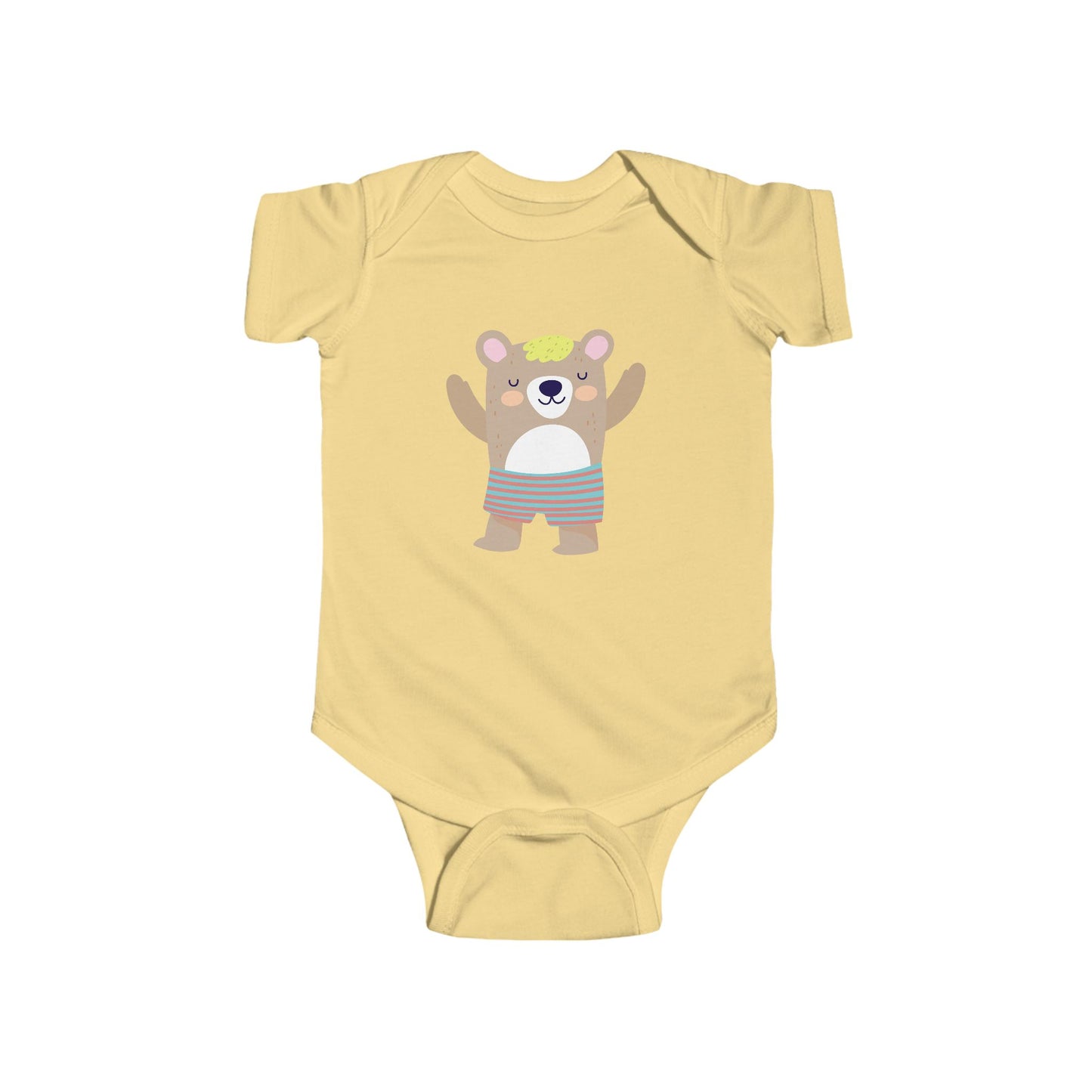 Infant Fine Jersey Bodysuit - Sleeping Bear
