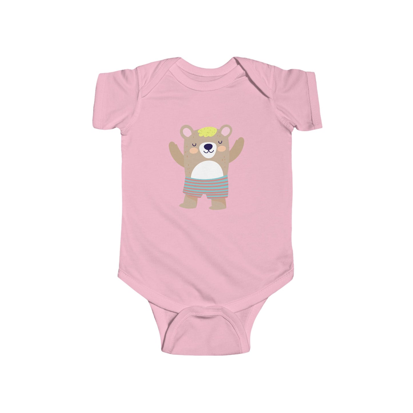 Infant Fine Jersey Bodysuit - Sleeping Bear