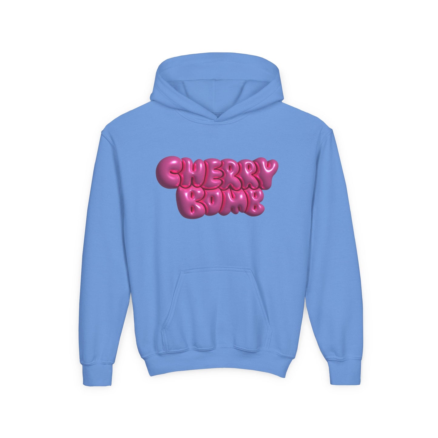 Youth Heavy Blend Hooded Sweatshirt - Cherry Bomb