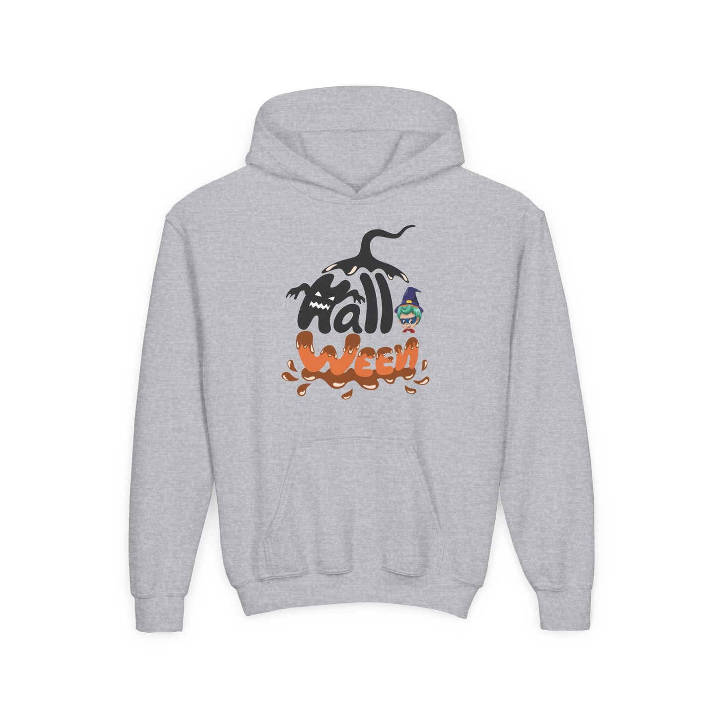 Youth Heavy Blend Hooded Sweatshirt - Holloween