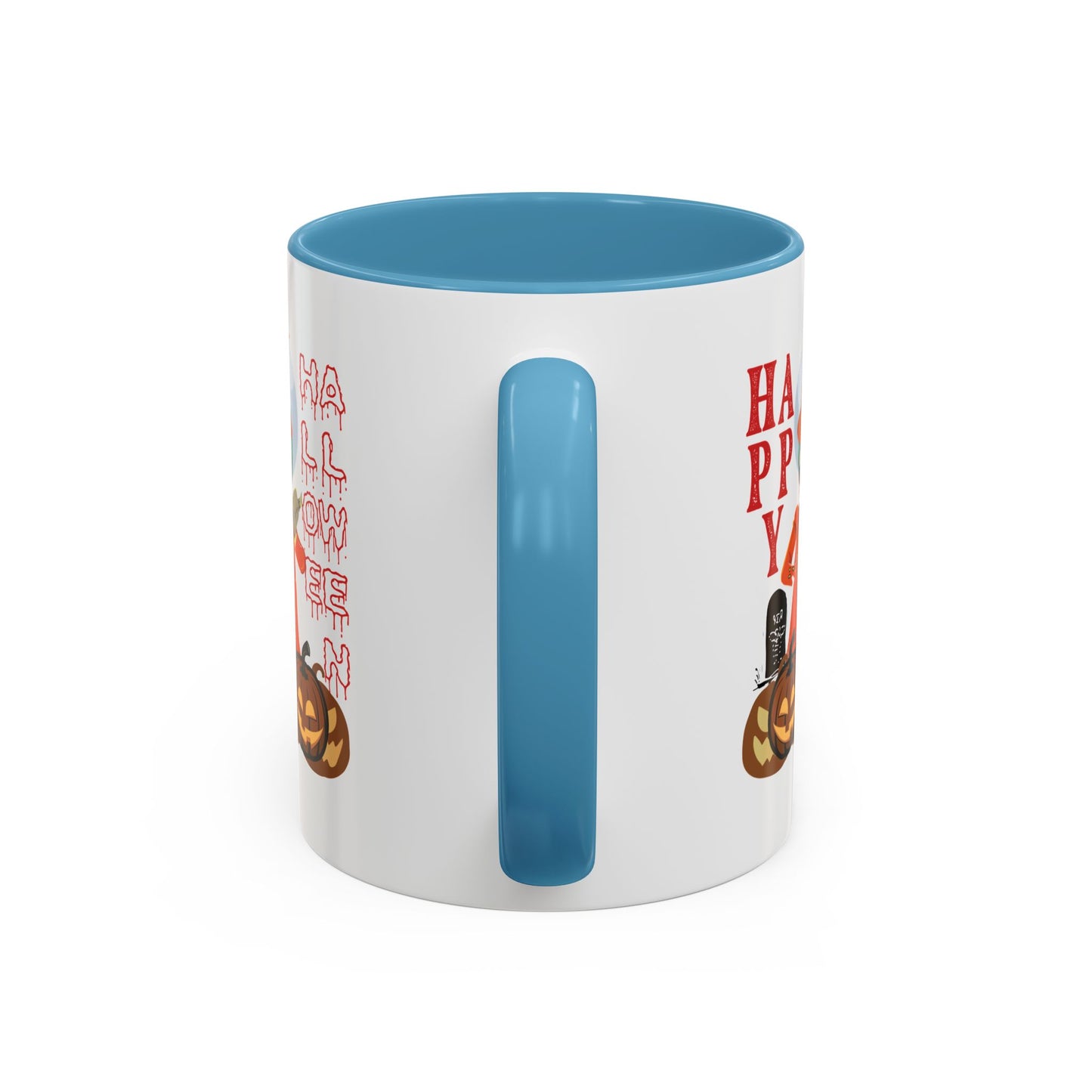 Accent Coffee Mug - Holloween design by super kiddo