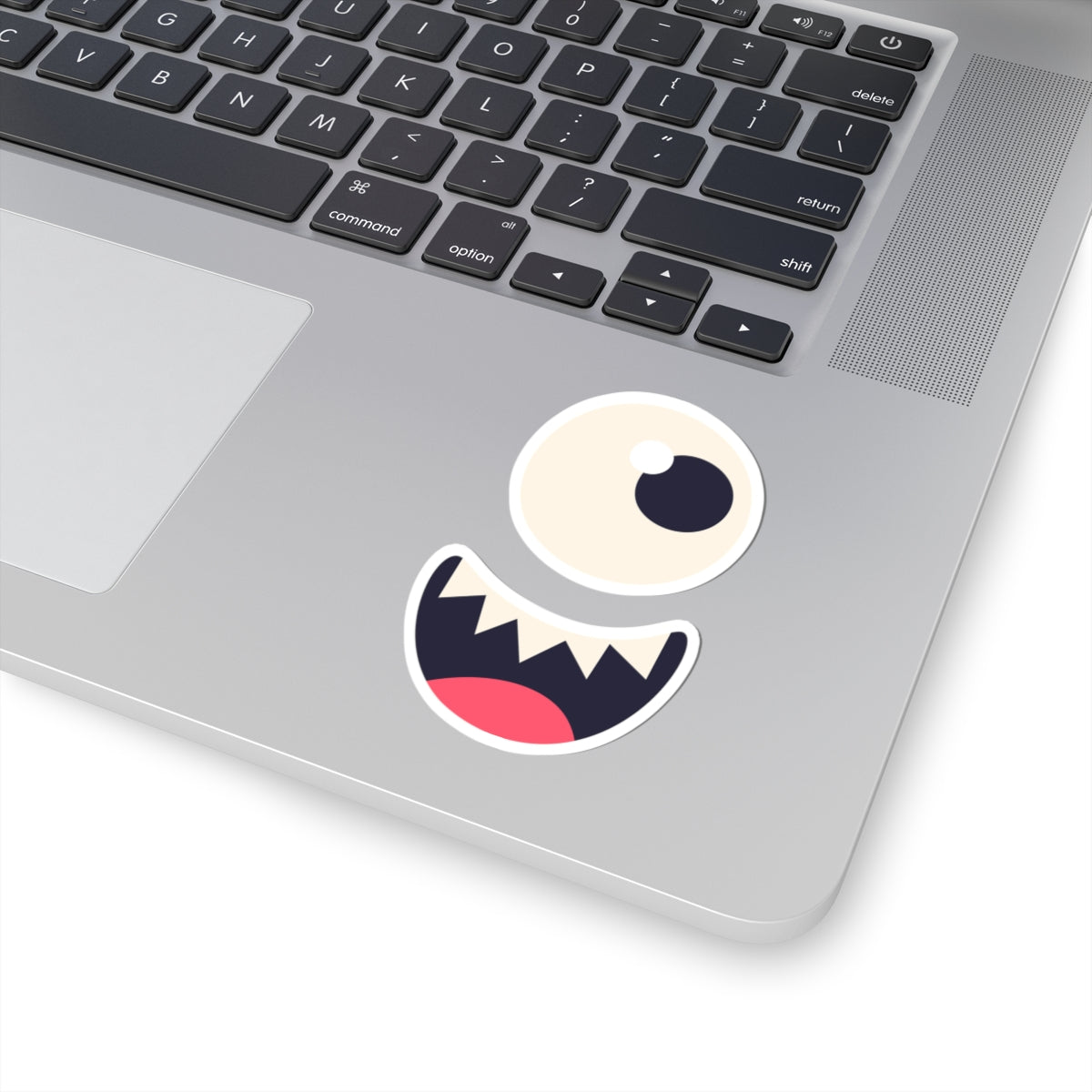 Kiss-Cut Vinyl Decals - Monsters face