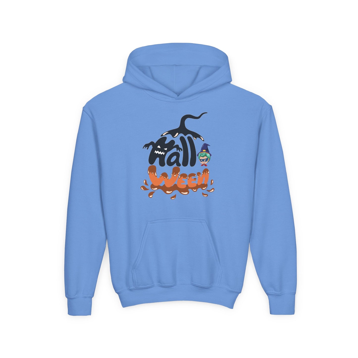 Youth Heavy Blend Hooded Sweatshirt - Holloween