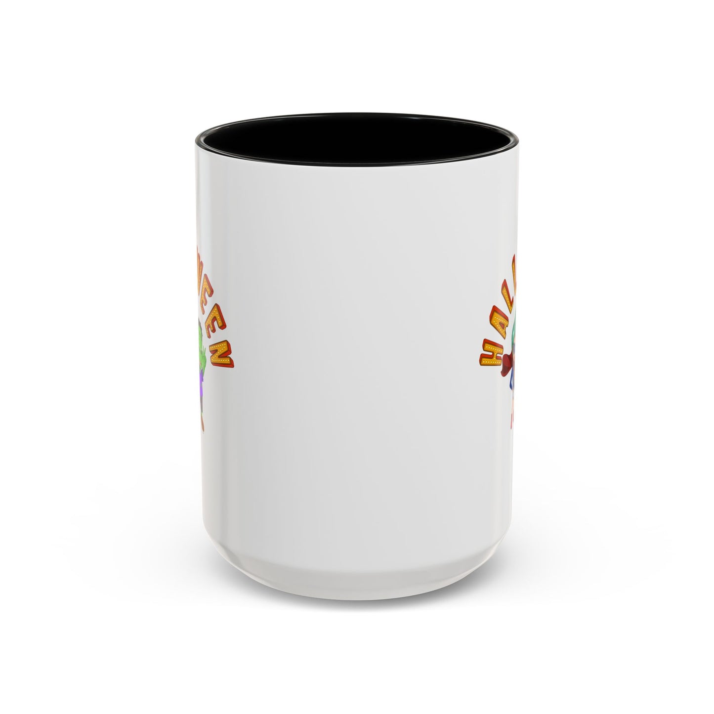 Accent Coffee Mug - Holloween with super kiddo
