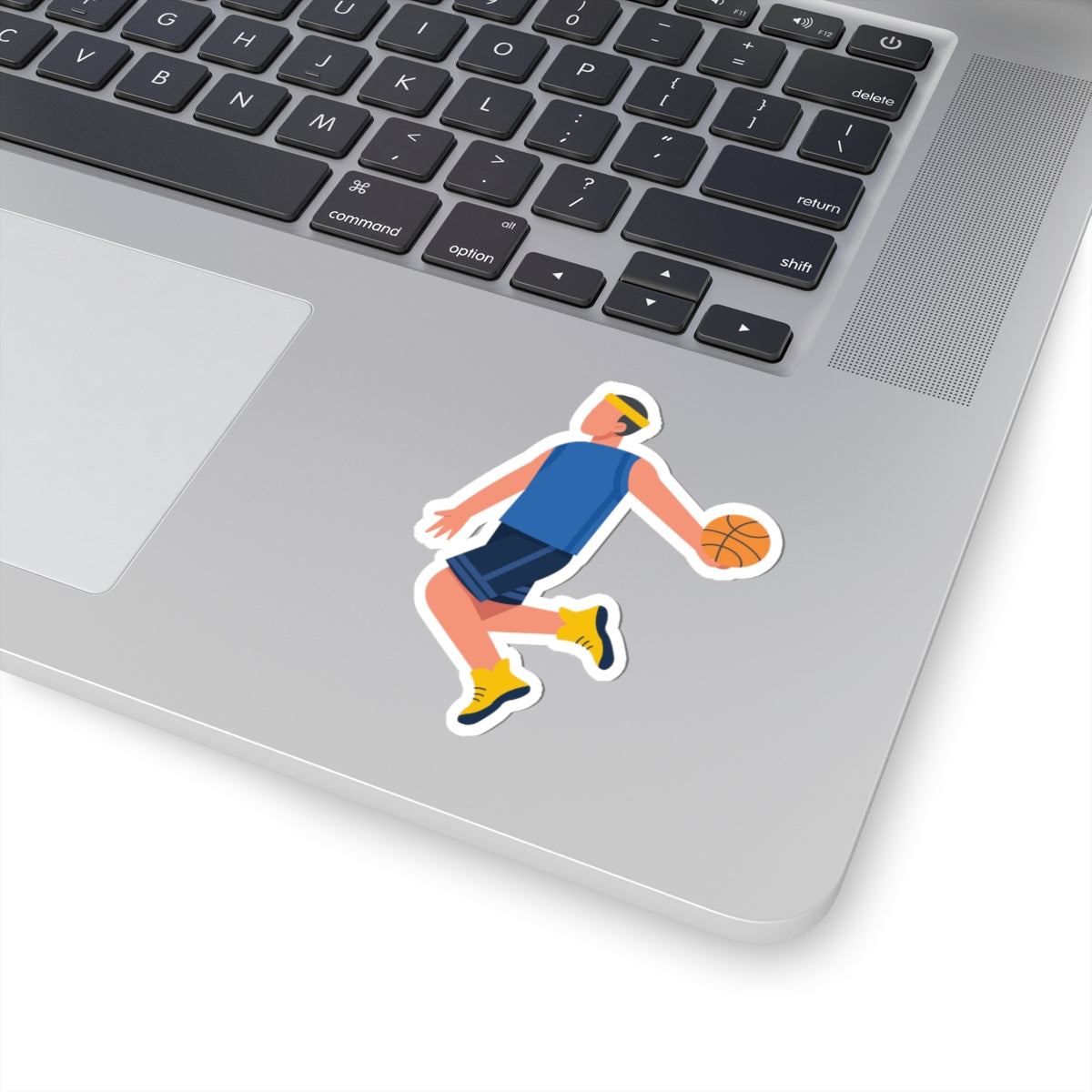 Kiss-Cut Stickers - Basketball in action