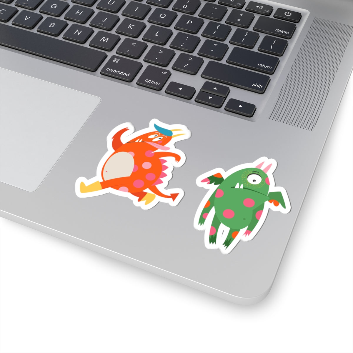 Kiss-Cut Vinyl Decals - Monsters in action