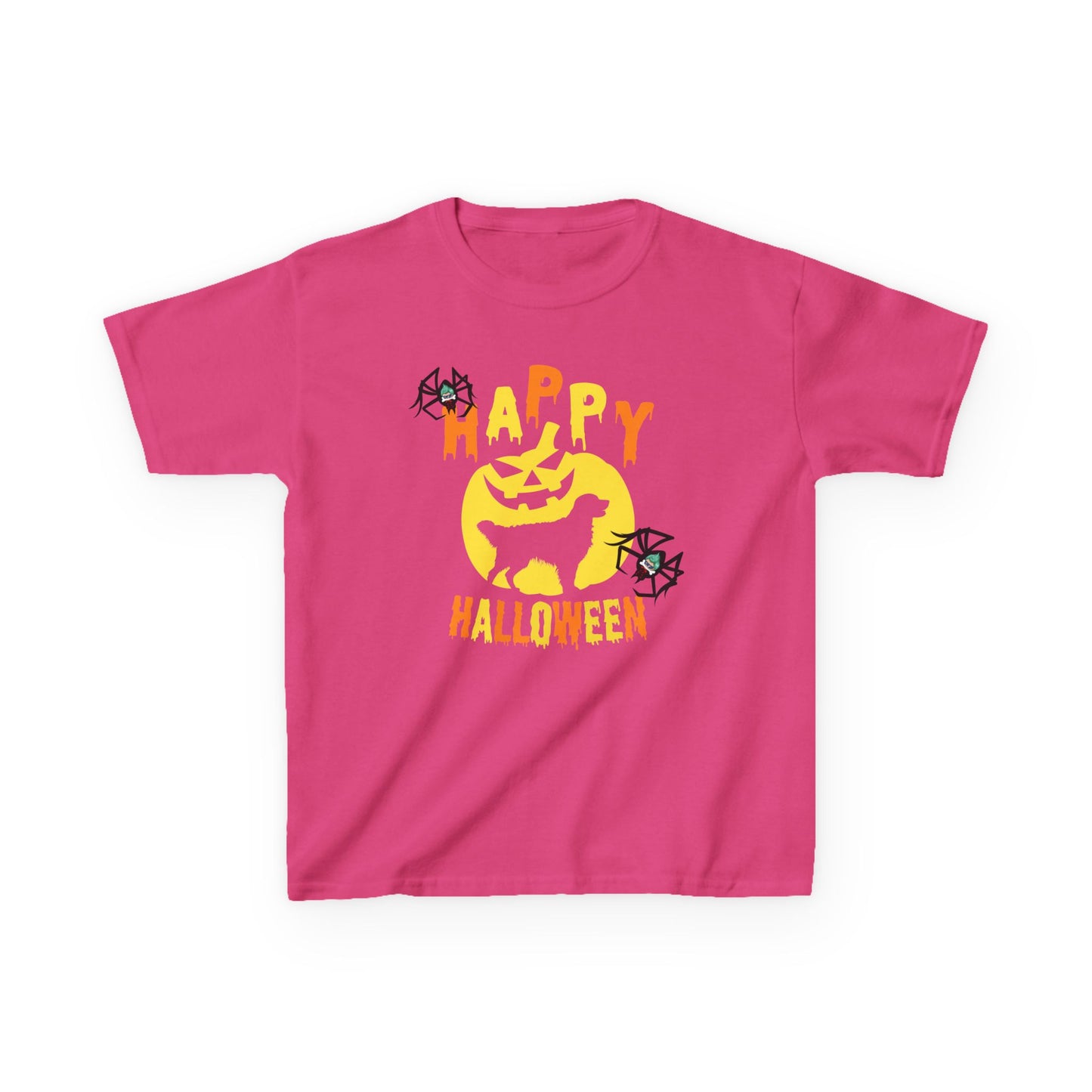 Kids Heavy Cotton™ Tee - Happy holloween