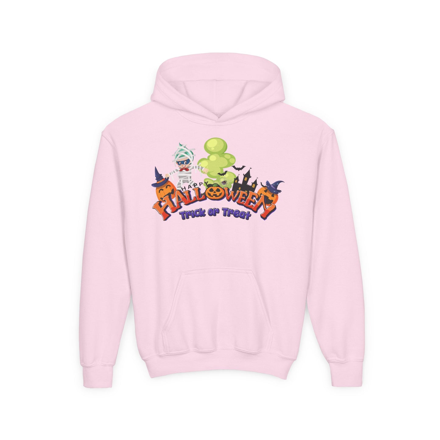 Youth Heavy Blend Hooded Sweatshirt - Trick or Treat