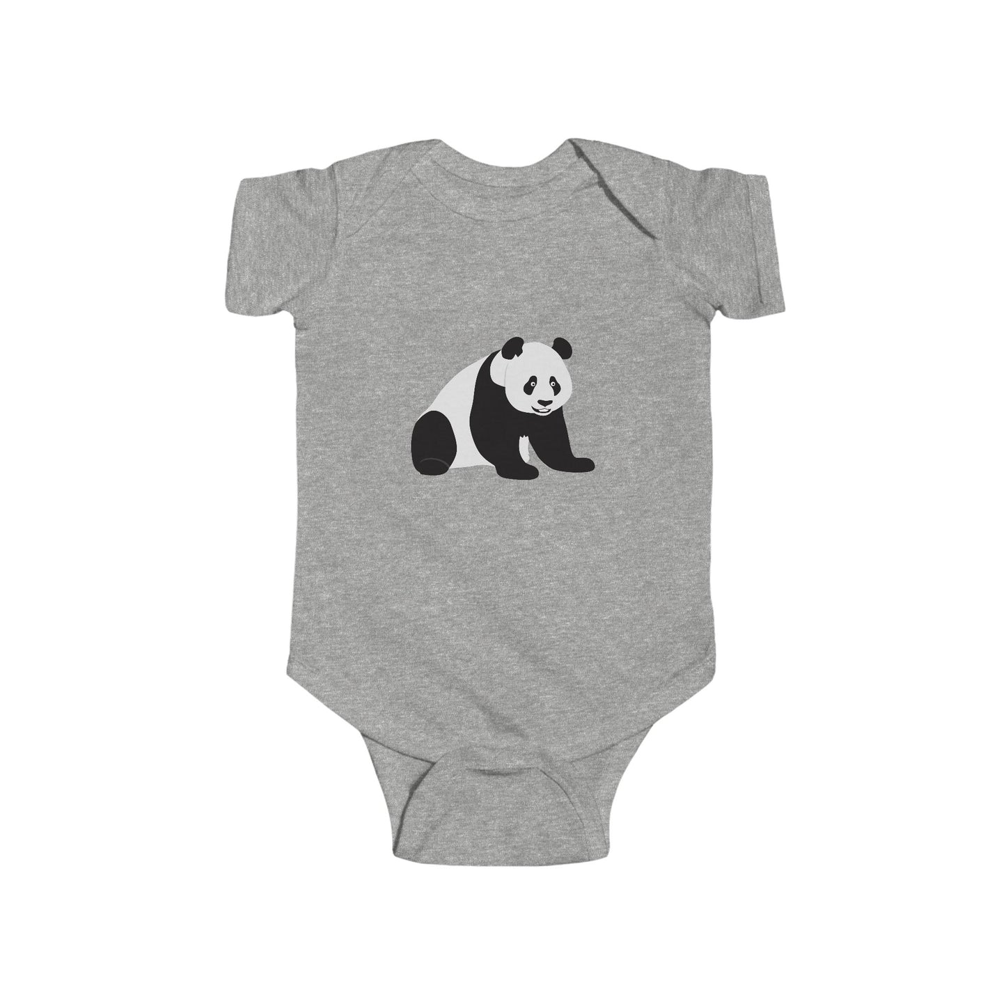Infant Fine Jersey Bodysuit - Heh panda