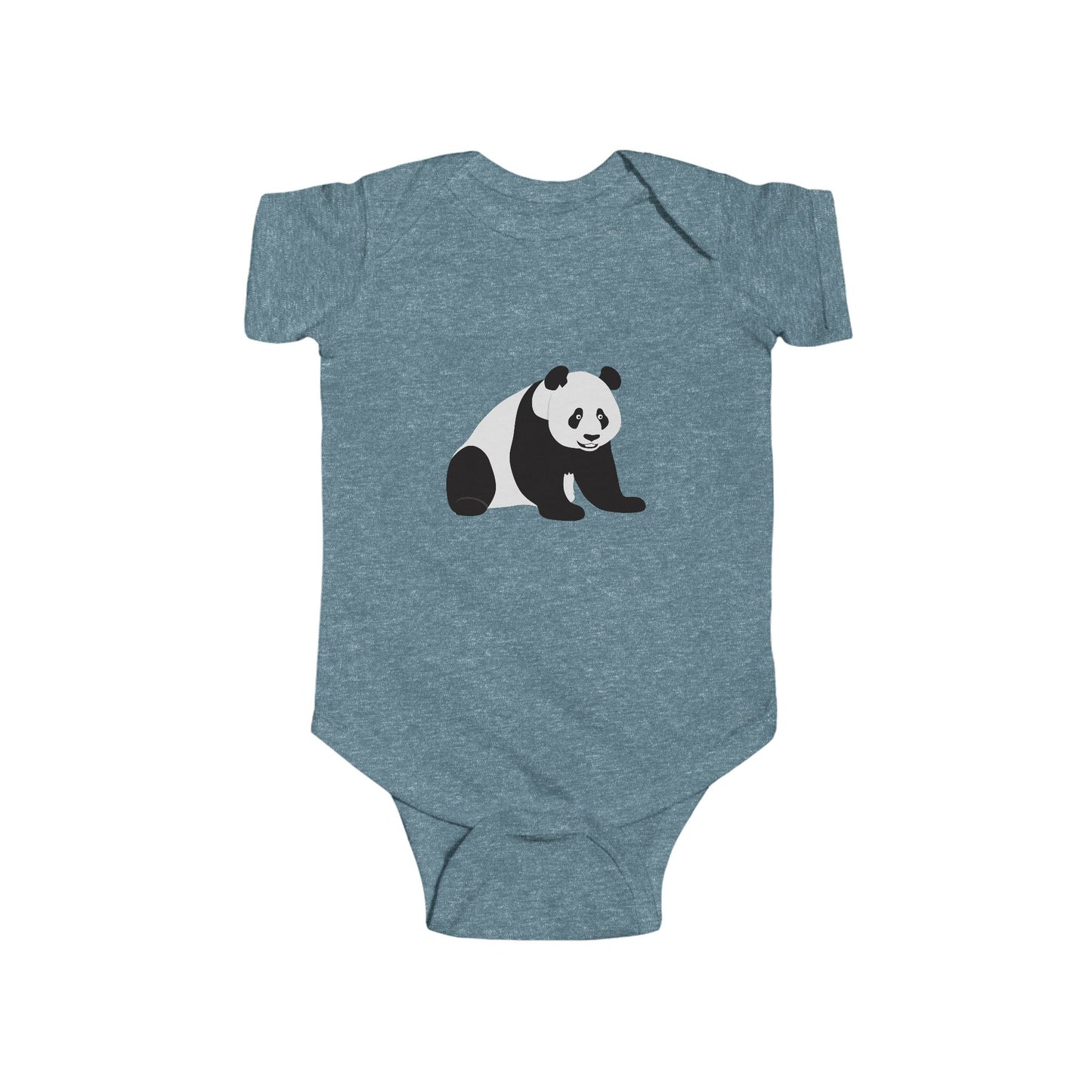 Infant Fine Jersey Bodysuit - Heh panda