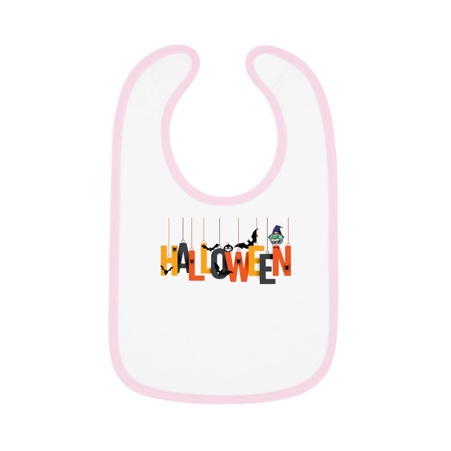 Baby Bib - Holloween hanging letters