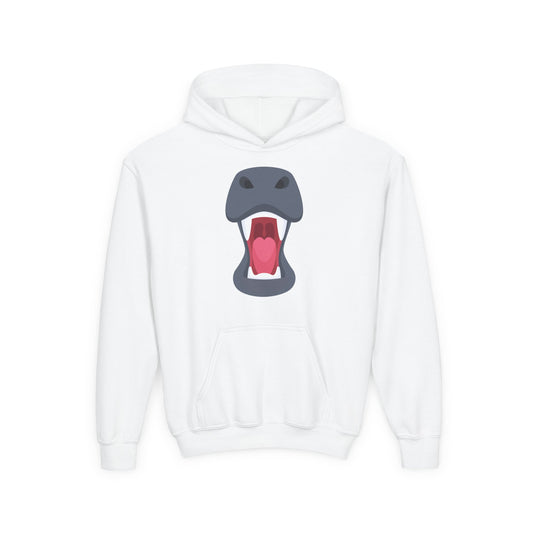 Youth Heavy Blend Hooded Sweatshirt -  Rhinos face