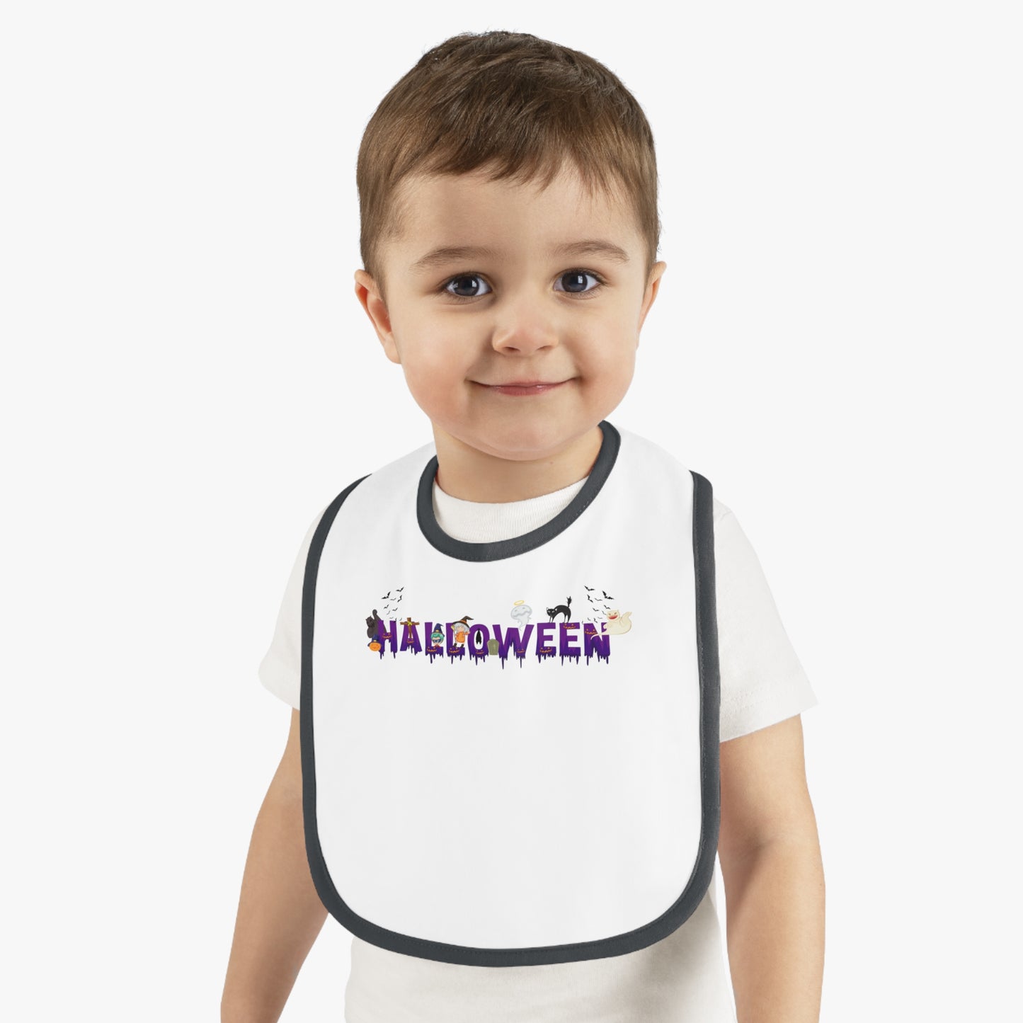 Baby Bib - Holloween word