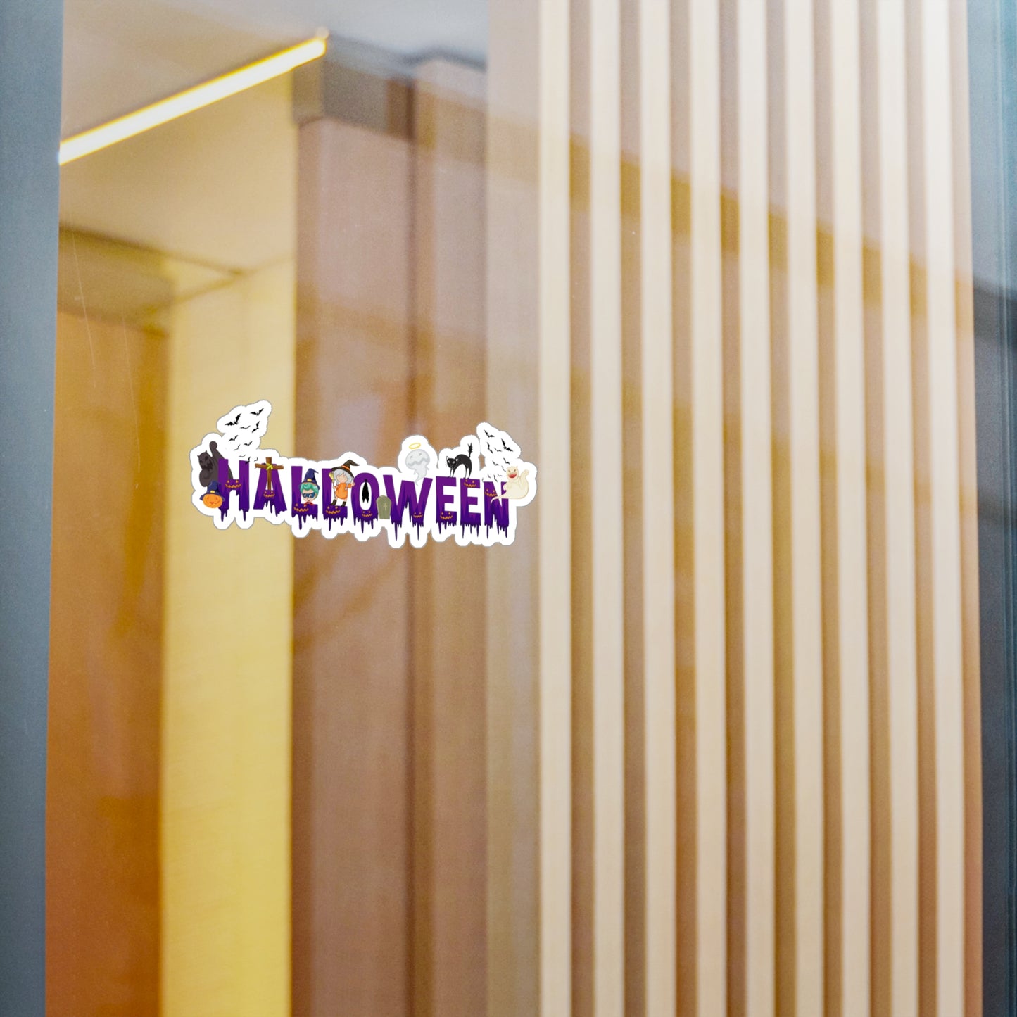 Halloween Kiss-Cut Vinyl Decals – Holloween word