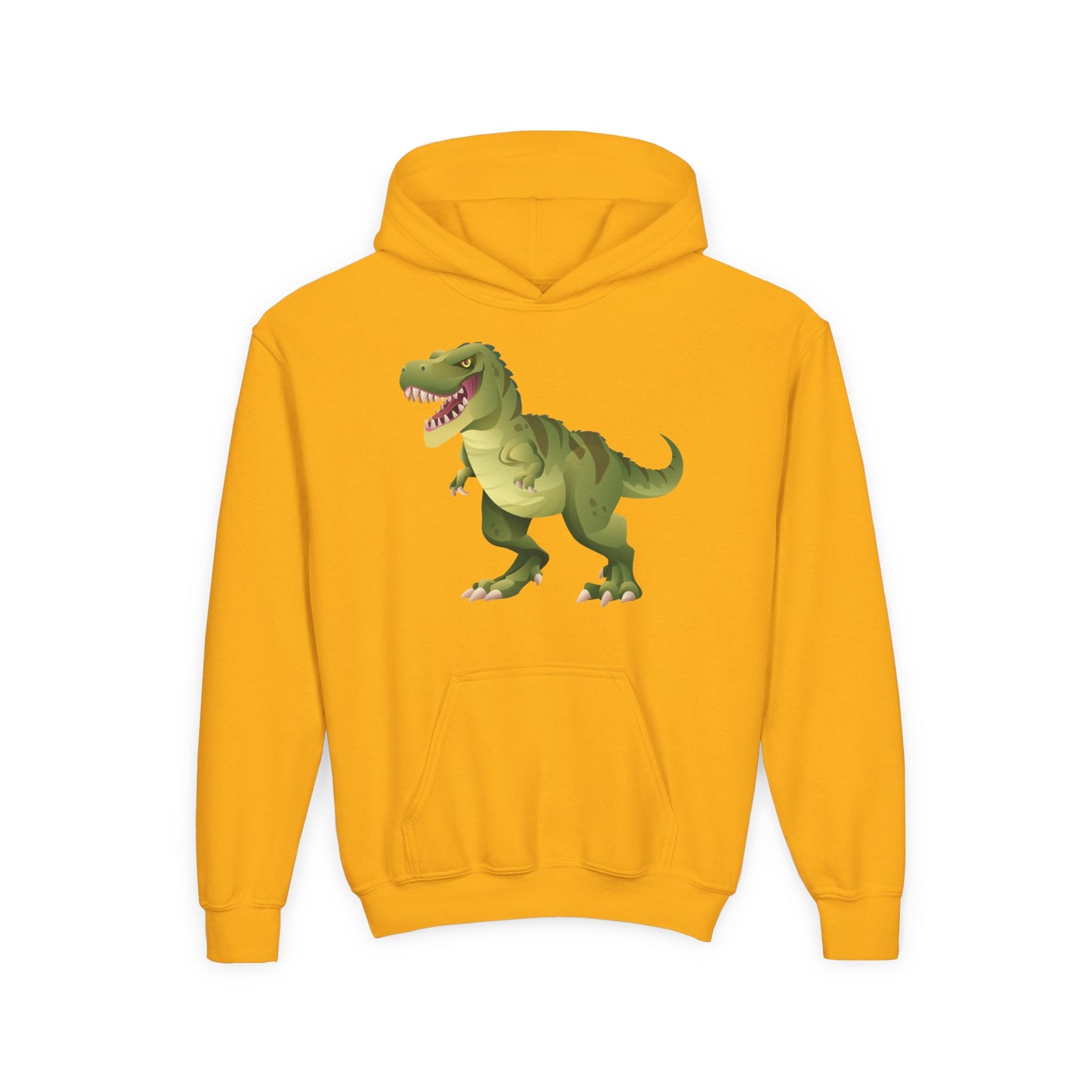 Youth Heavy Blend Hooded Sweatshirt - Tyrannosaurus